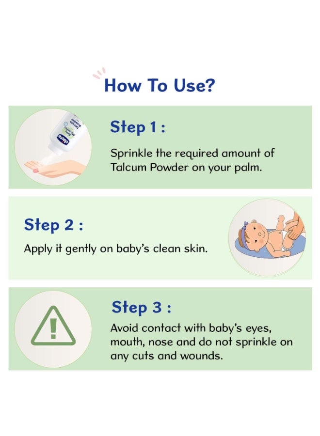 CHICCO BM TALCUM POWDER 150G - Image 2